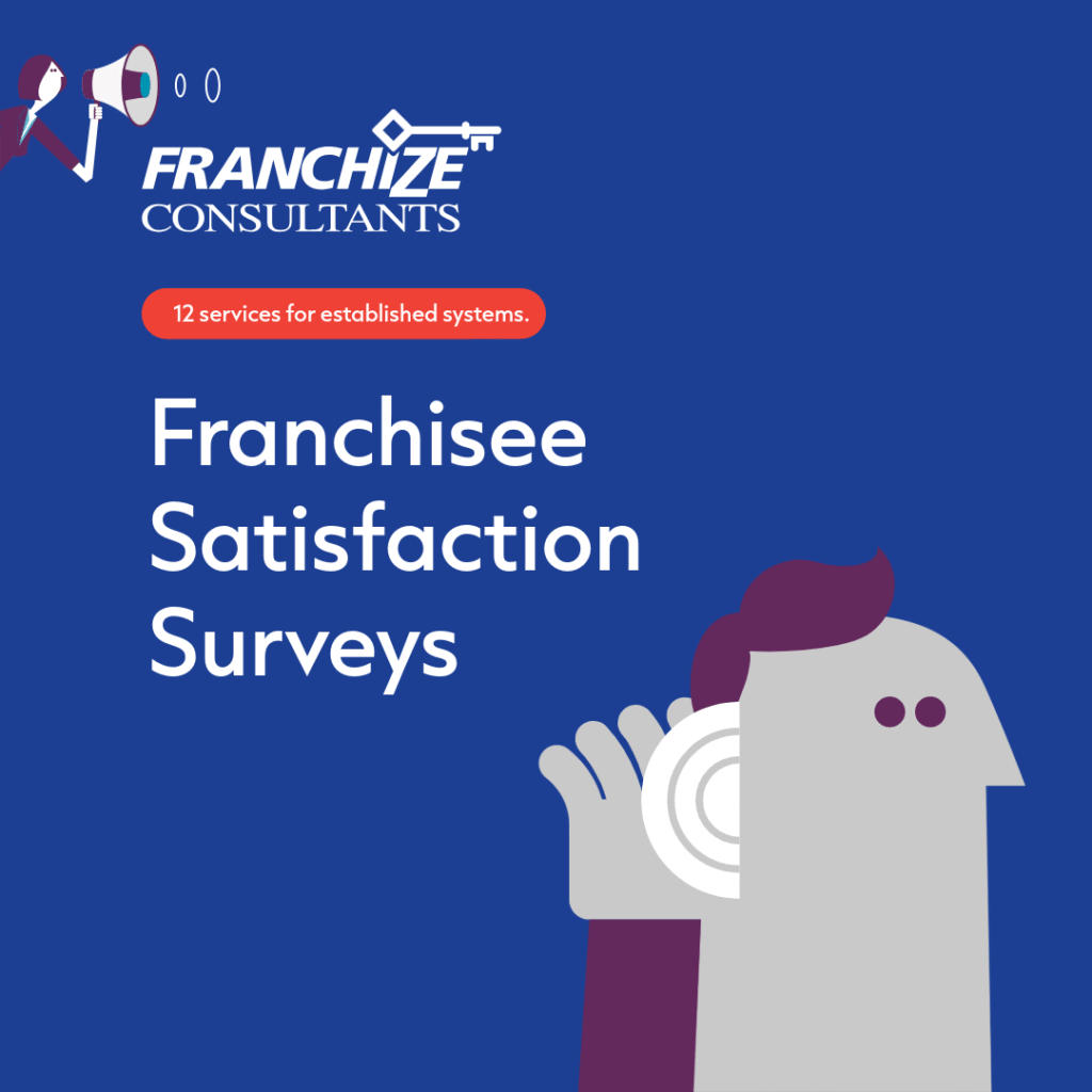 Franchise survey of franchisee satisfaction